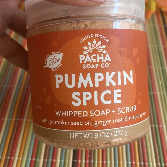 Pumpkin Spice Whipped Soap & Scrub - Picture 5 of 9